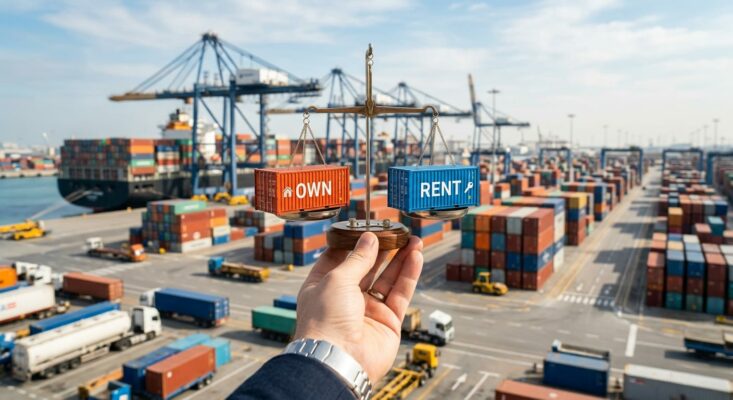 Nên mua hay thuê container?