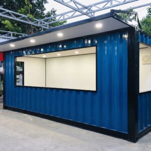 Mở quán coffee với quầy pha chế bằng container 20 feet