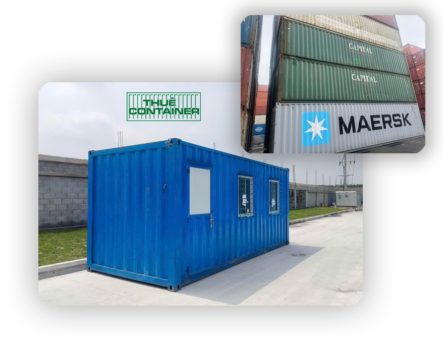 Cho thuê thùng container