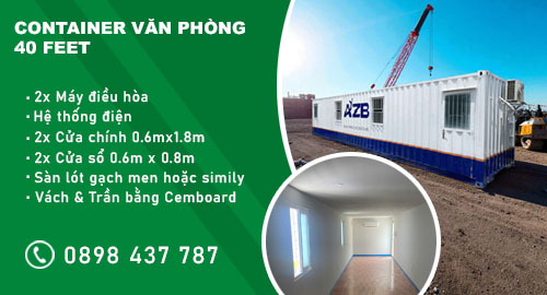Container văn phòng 40 feet