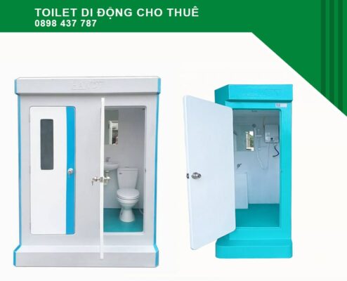 Toilet di động cho thuê