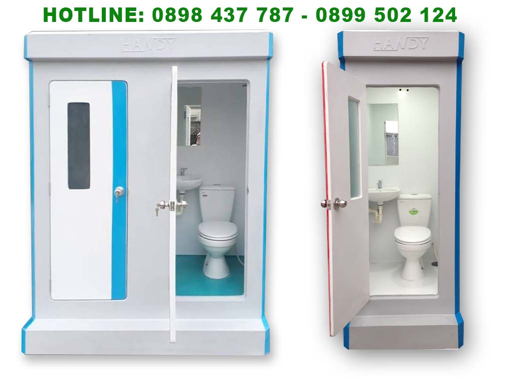 Toilet composite 2 buồng và 4 buồng