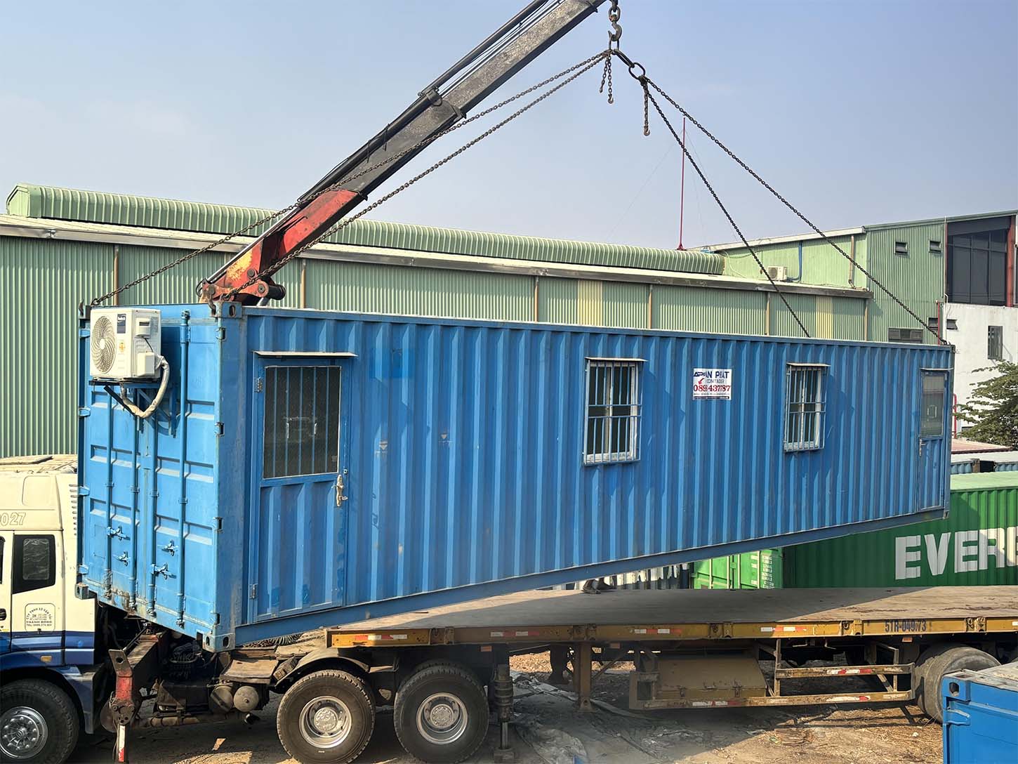 Vận Chuyển Container Văn Phòng 40ft