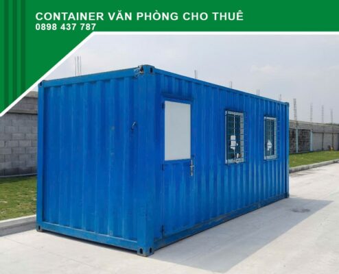 Container văn phòng 20 feet cho thuê