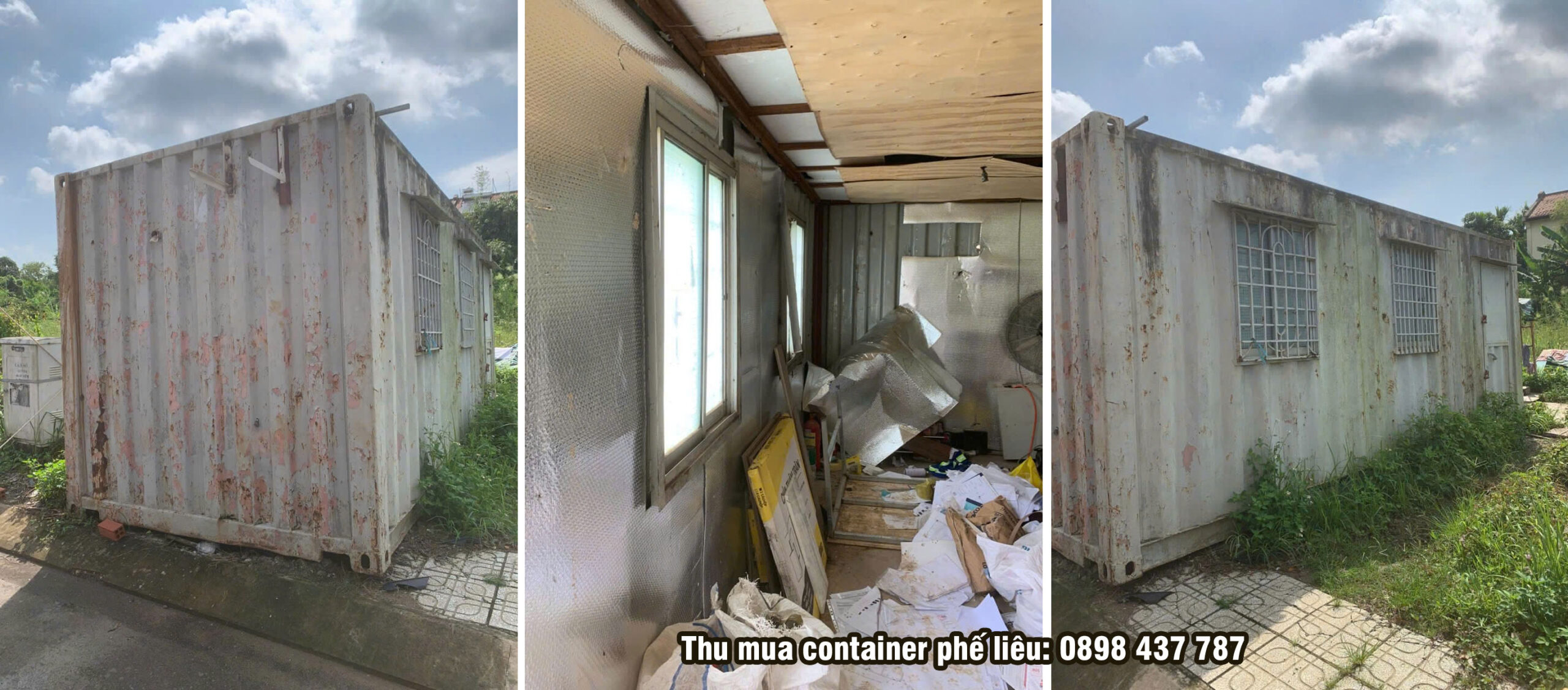 Container văn phòng cũ phế liệu