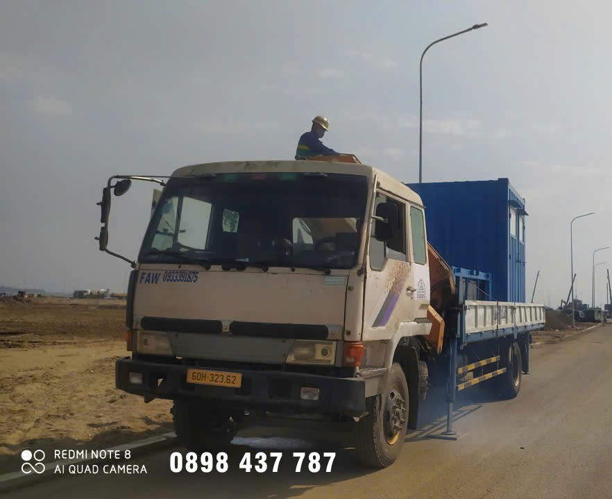 Vận chuyển container toilet 10 feet