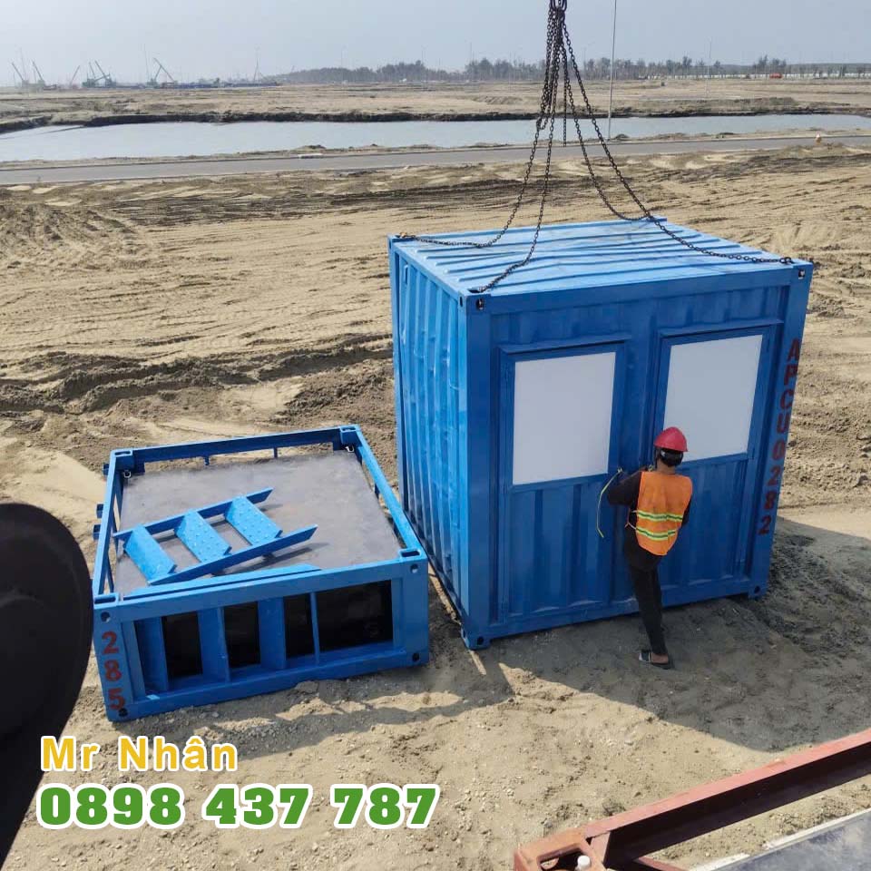 Cho Thuê Container Toilet 2 Buồng Tại Cần Giờ