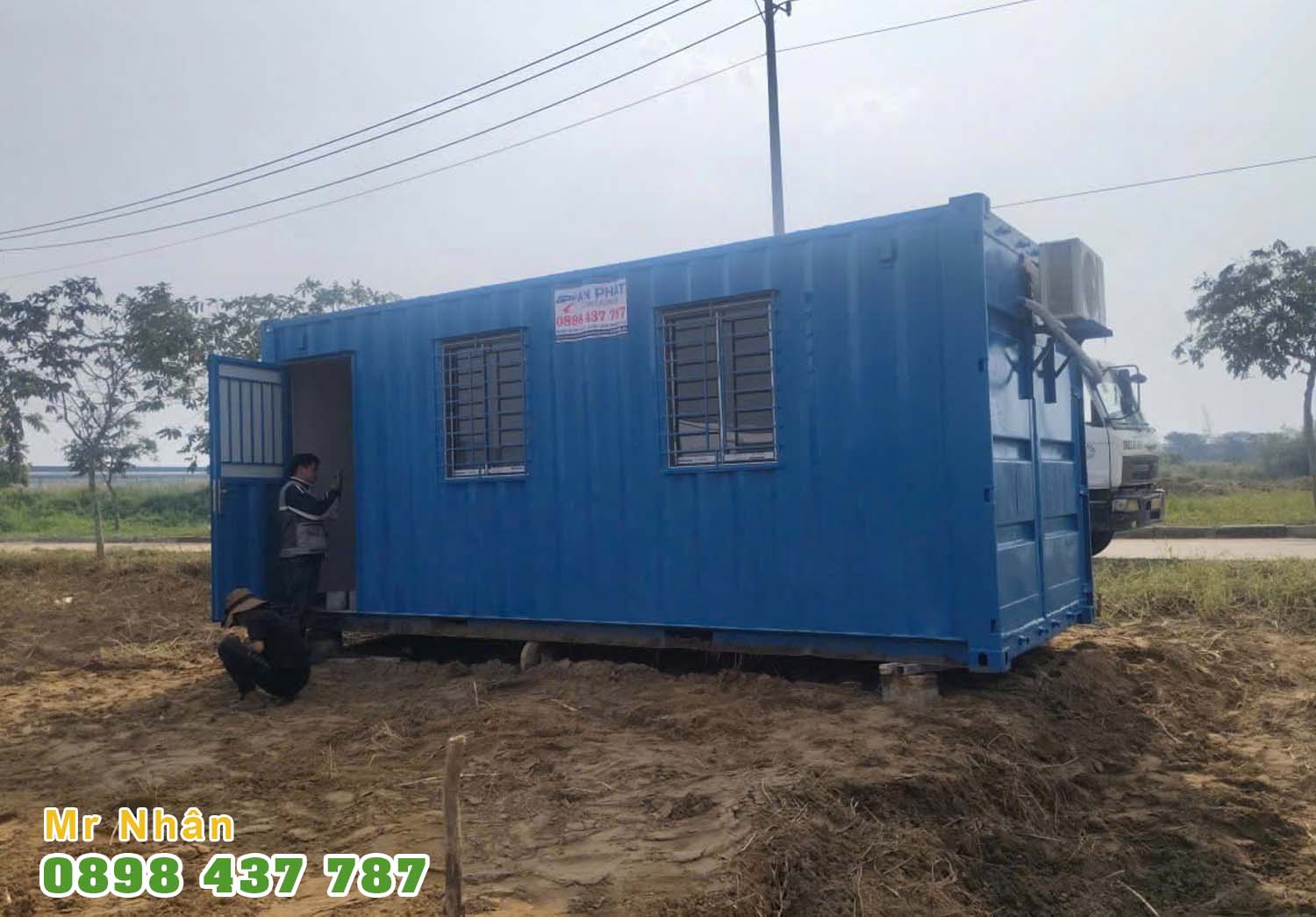 Container văn phòng 20 feet - Cho Thuê Container Tại Cần Giờ