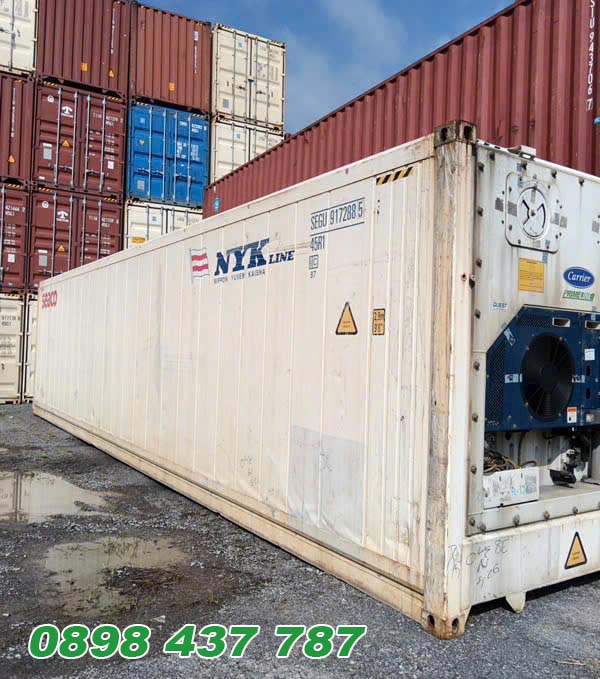 Container lạnh cũ 40ft phù hợp làm kho lạnh