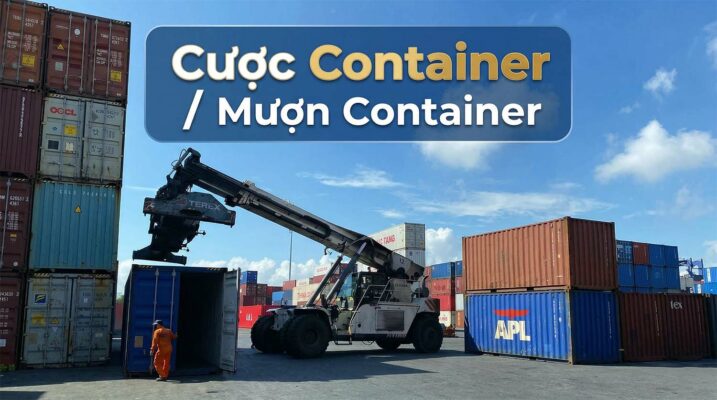 Cược container - Mượn container tại cảng