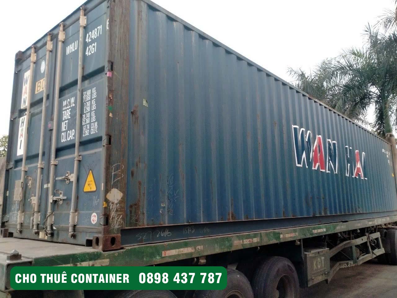 Container 40ft chất lượng tốt trên 80%