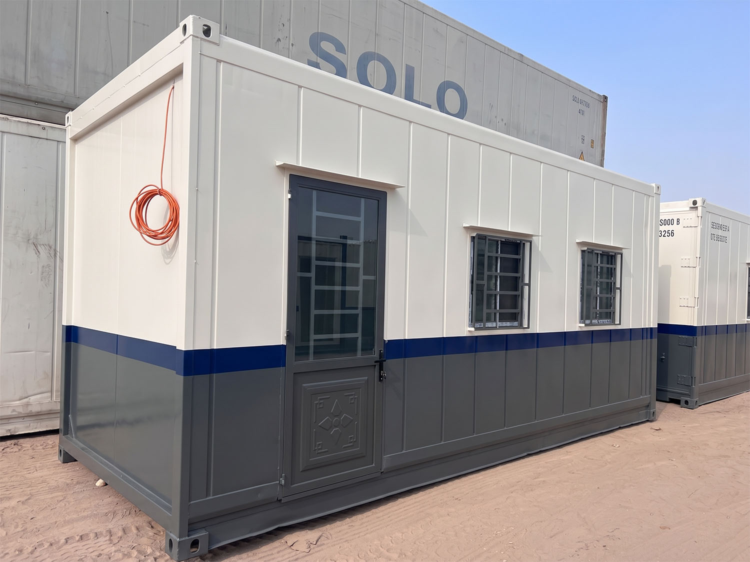 Container lạnh 20 feet hoán cải làm văn phòng