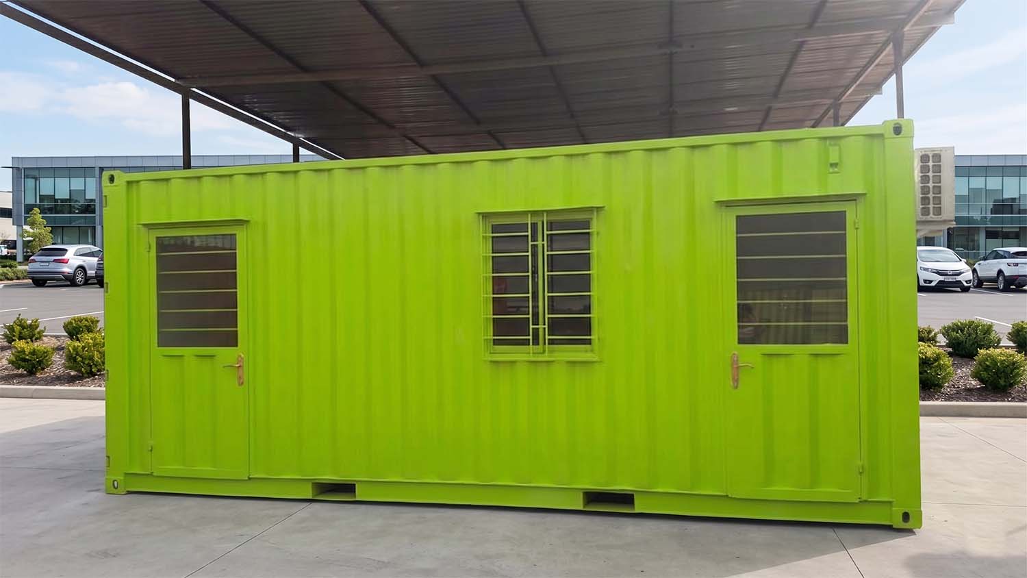 Container văn phòng 20ft có toilet cho thuê