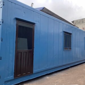 Container văn phòng 40ft từ vỏ container lạnh - cách âm, cách nhiệt tốt