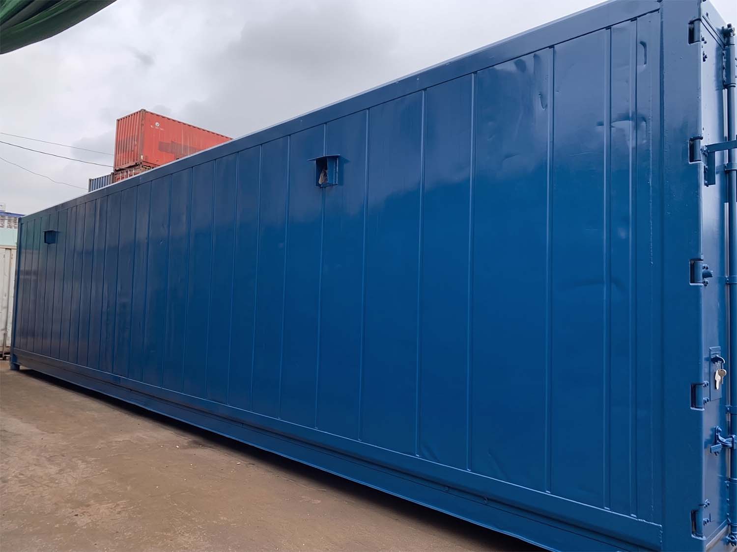 Container văn phòng 40ft từ vỏ container lạnh