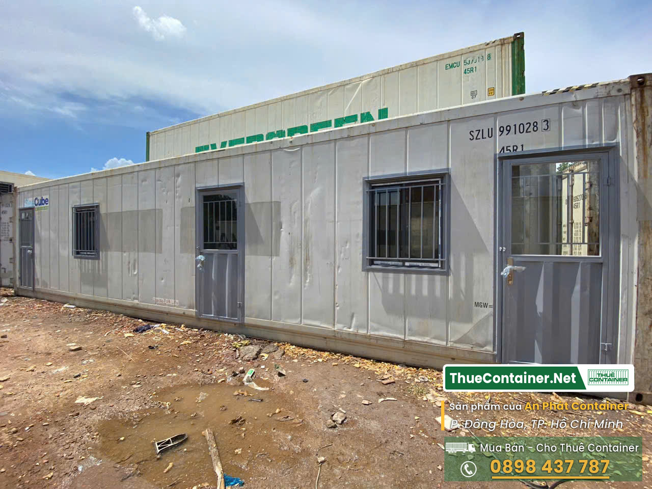 Nhà container cũ 40ft thanh lý