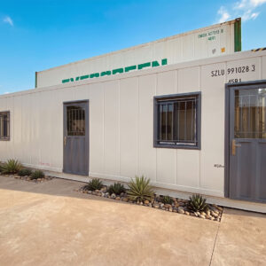 Nhà container 40ft đẹp từ container lạnh
