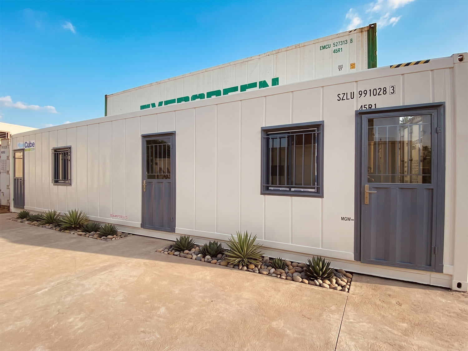Nhà container 40ft đẹp từ container lạnh